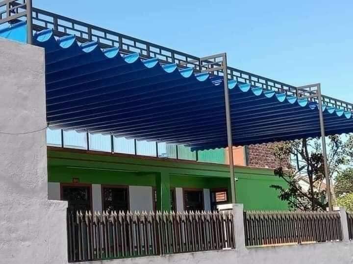 Mái xếp lượn sóng 03