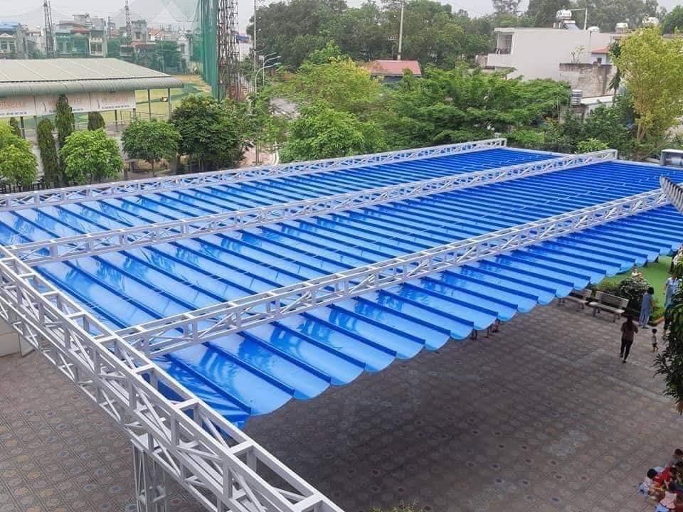 Mái xếp lượn sóng 04