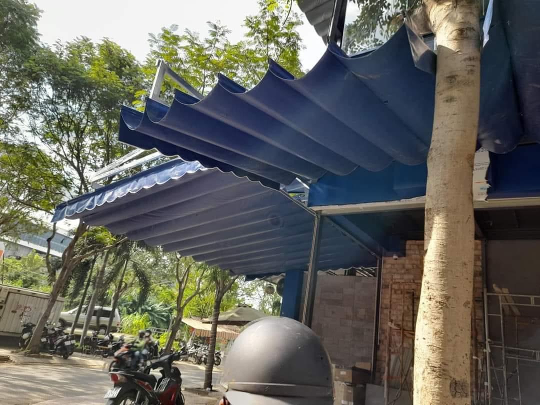 Mái xếp lượn sóng 07