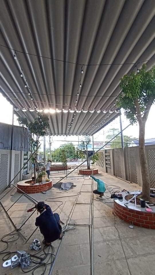 Mái xếp lượn sóng 10