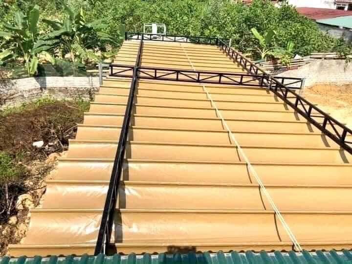 Mái xếp lượn sóng 15