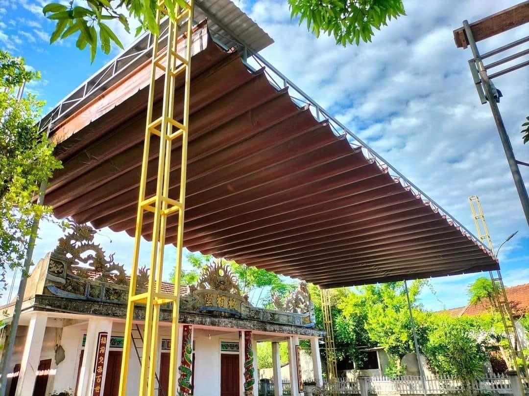 Mái xếp lượn sóng 18